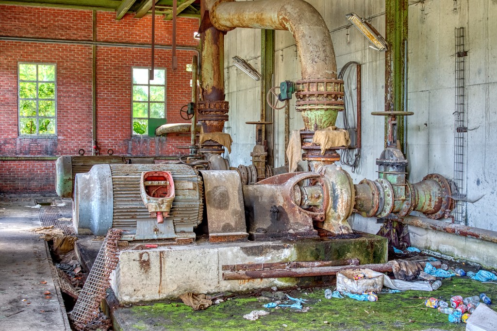 HDR Steenkolenmijn kolenmijn mijnmuseum steenkoolmijn Beringen charbonnage urbex coalmine mine de charbon industrie industry steenkool